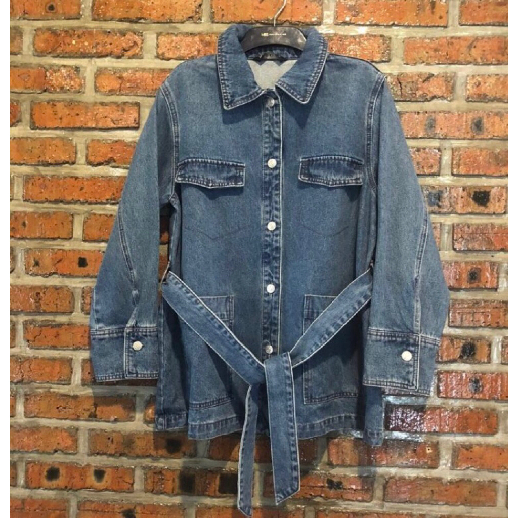 jacket bahan denim jeans breal preloved