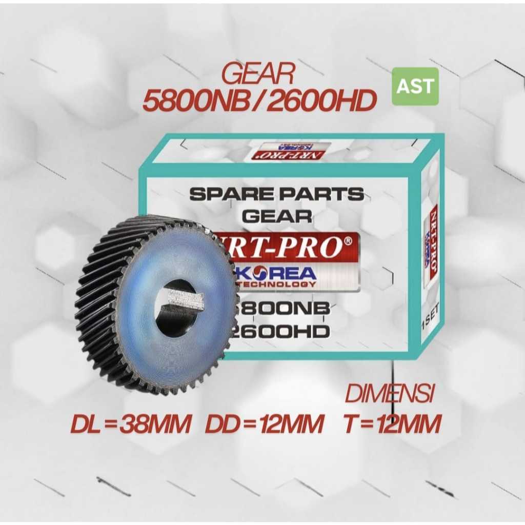 GEAR CIRCULAR SAW 2600 HD / CS 5800NB / NRT - PRO