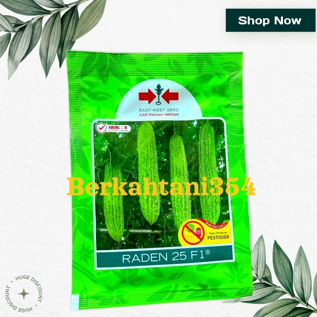Benih paria Raden 25 f1 pare 50 butir Benih pare raden f1