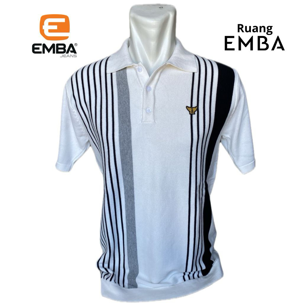 EMBA - Kaos Polo EMBA Regular Fit Size L