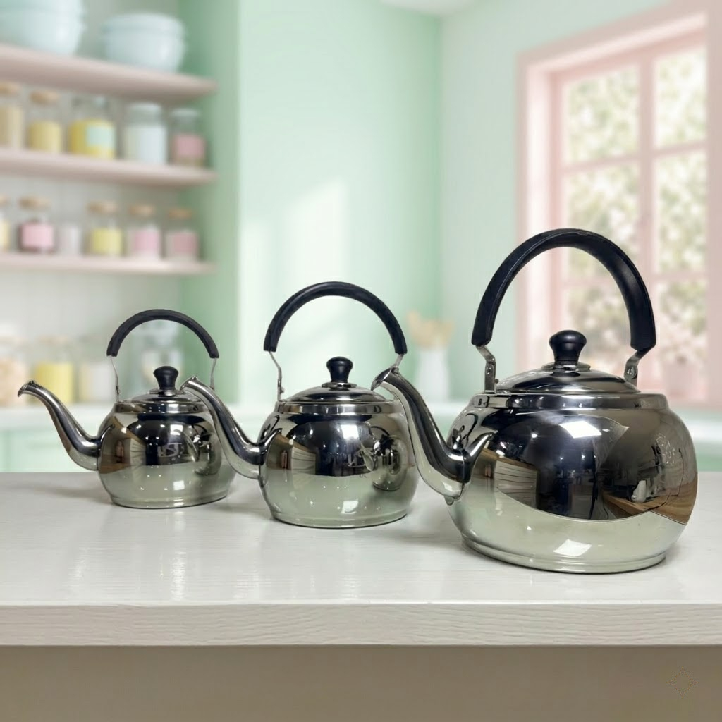 Teko Bunyi Stainless Steel Whistling Kettle - Ceret Masak Air Panas Serbaguna