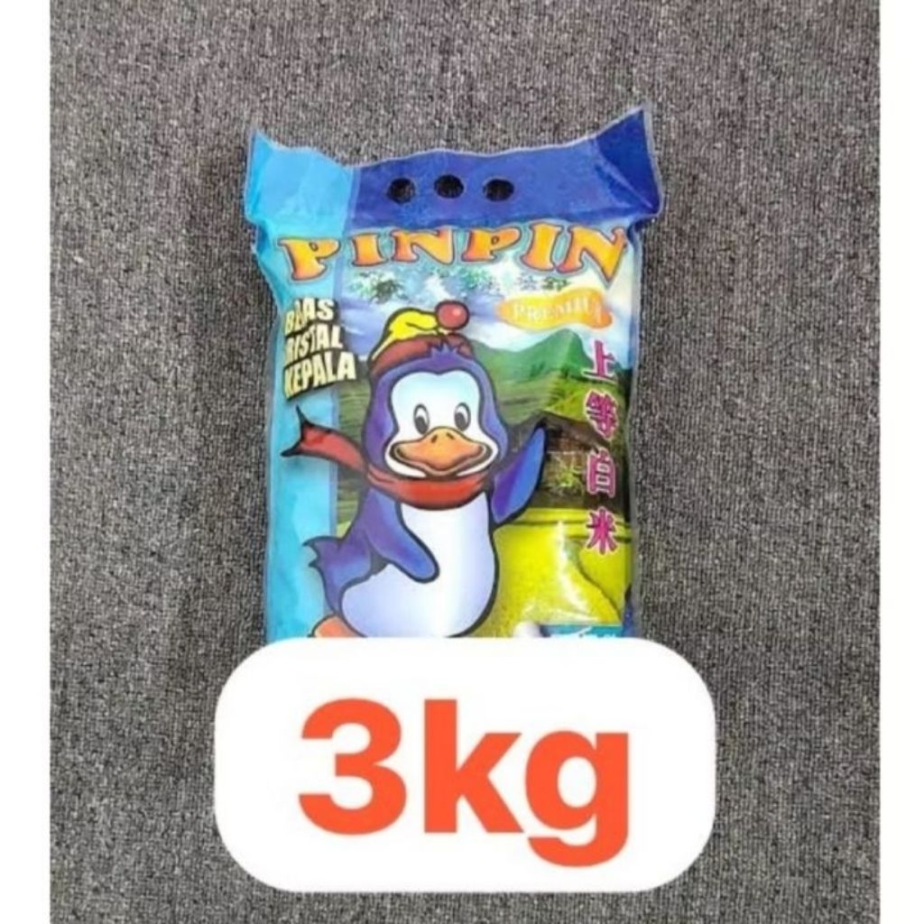 Beras Premium PINPIN Super 3Kg Murah Surabaya