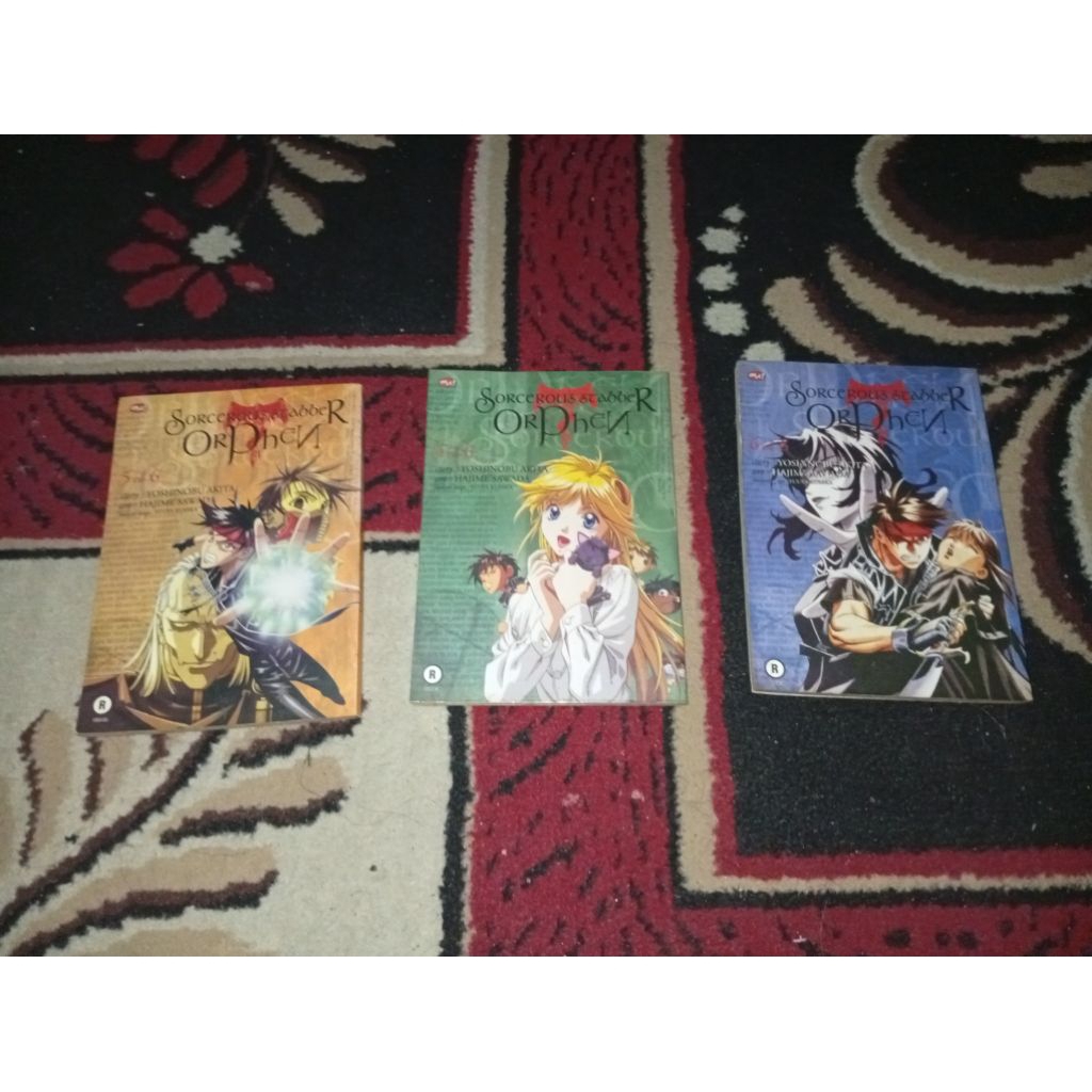 KOMIK SORCEROUS. STABBER. ORPHEN