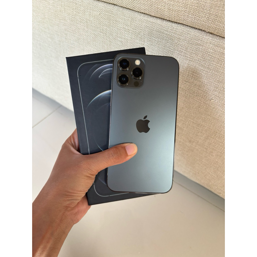 iPhone 12 Pro Max 256GB - Second Inter Original Apple Fullset