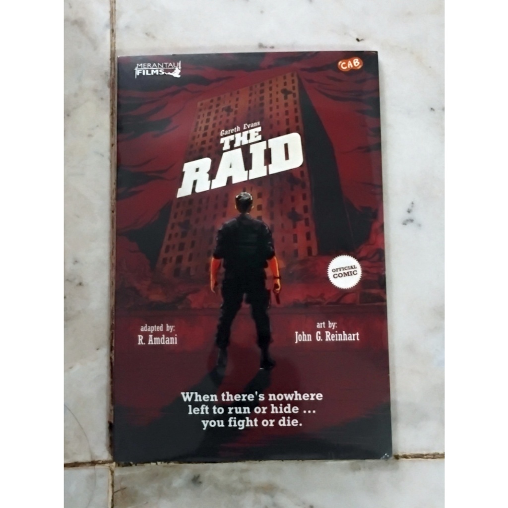 Komik THE RAID Official - Amdani & Reinhart - CAB