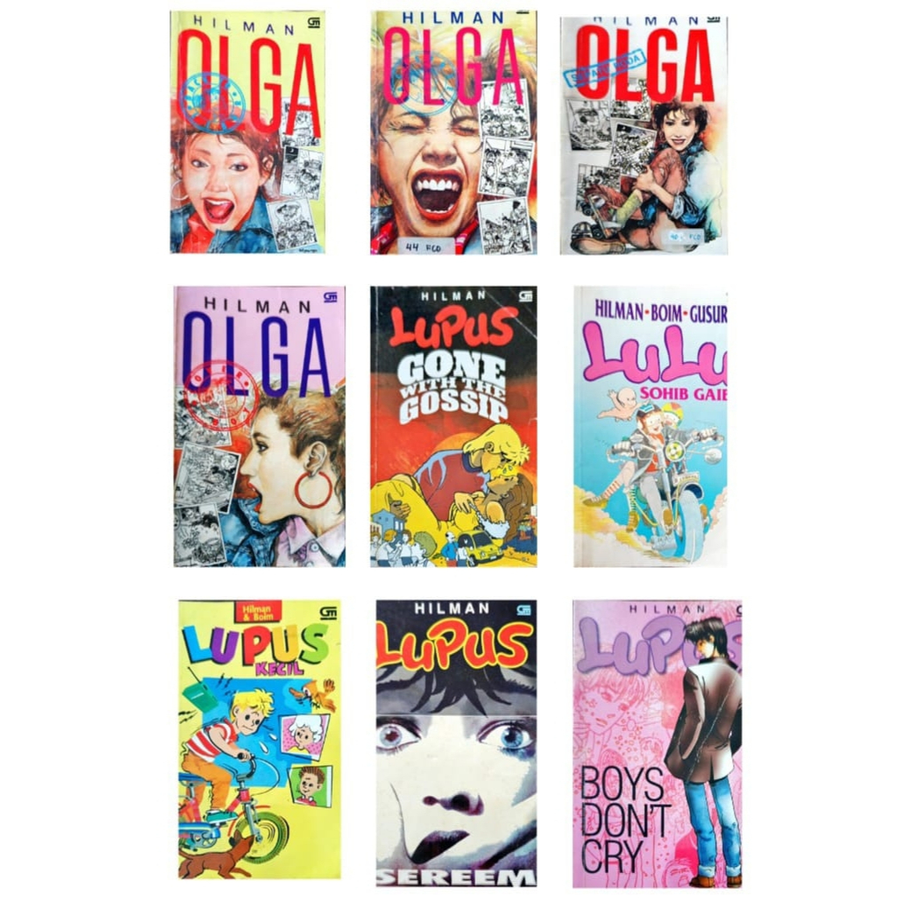 Novel Lupus Olga Hilman Preloved Gramedia
