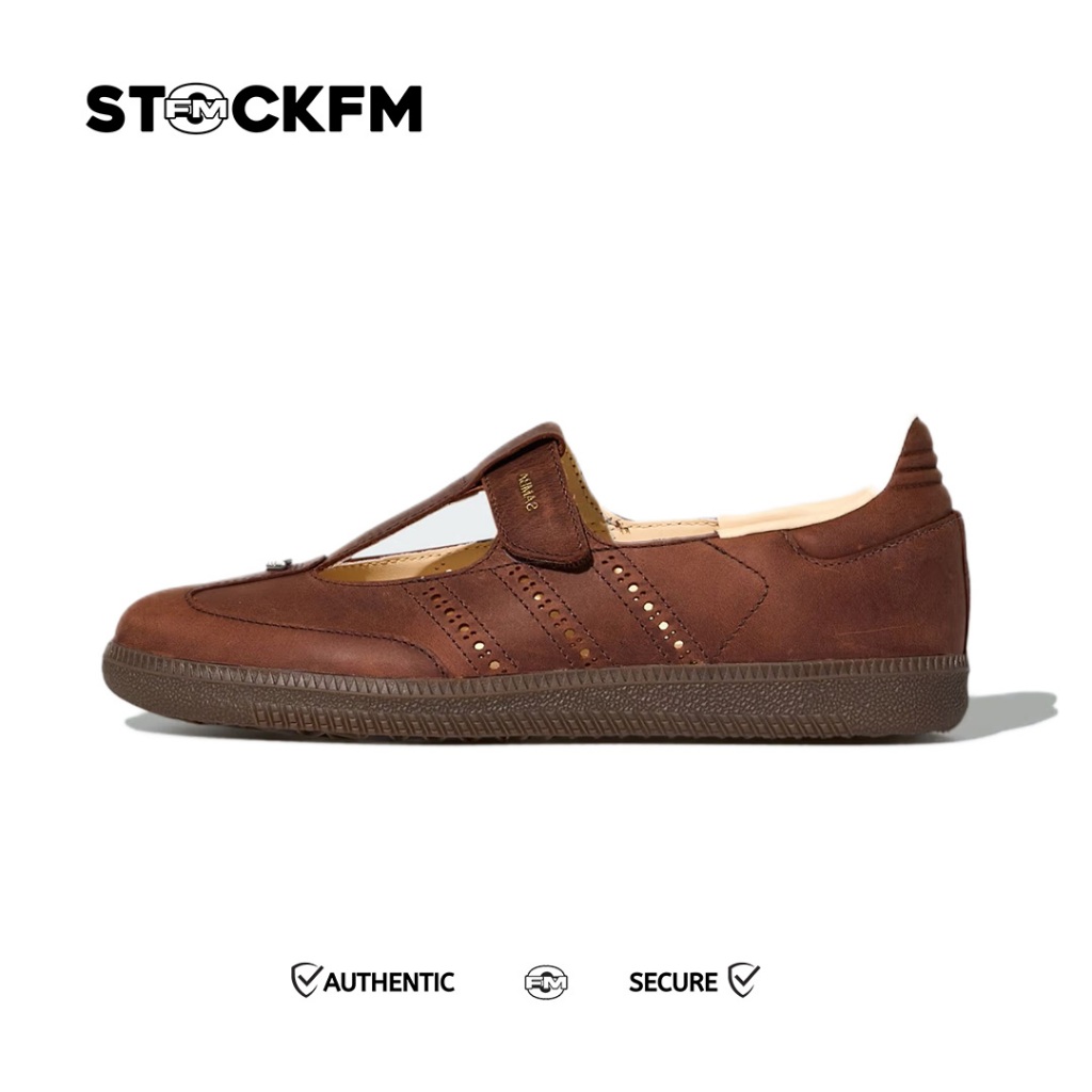 Adidas Samba Jane Leather Beige Multi Gum Original (HP7130)