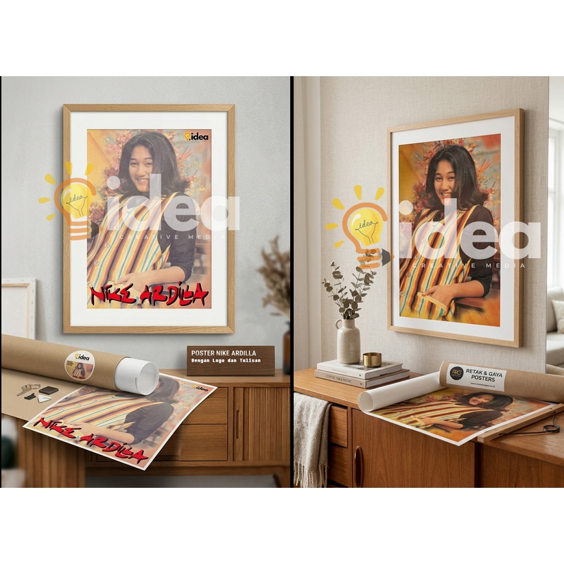 Poster Nike Ardilla Ukuran A3