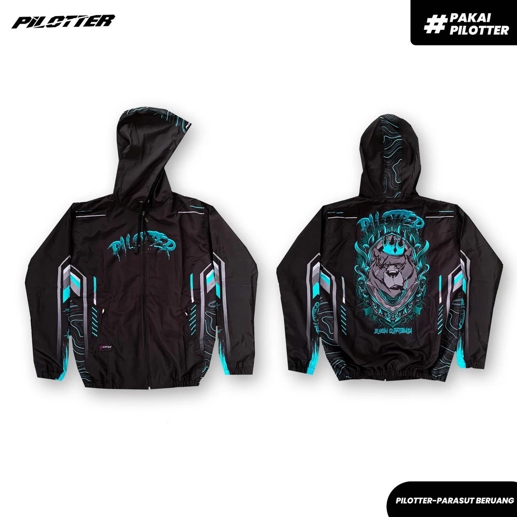 Jaket Racing Piloter Lotto Jaket Racing Printing