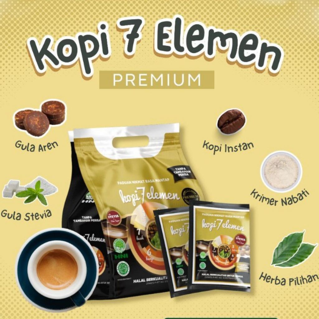 Kopi 7 Elemen premium HNI