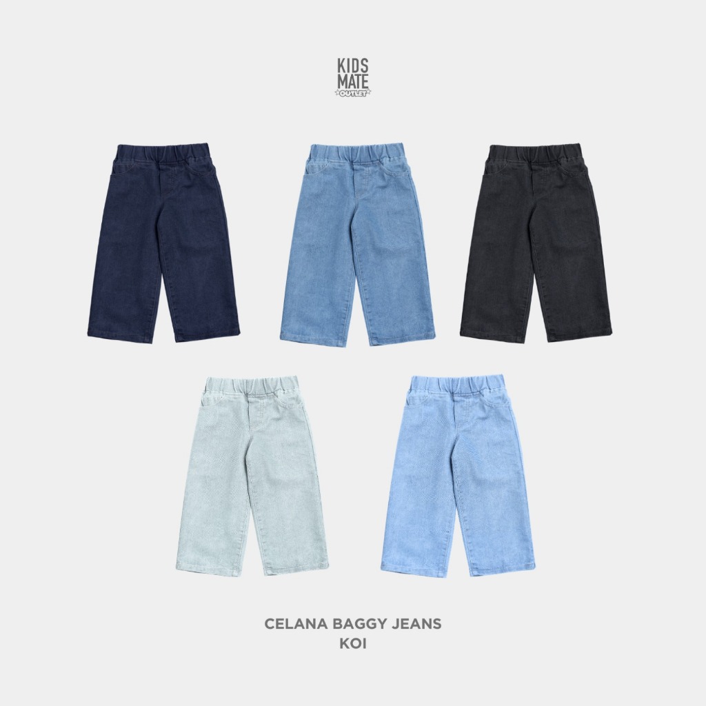 Celana Anak Baggy Jeans Kidsmate Outlet