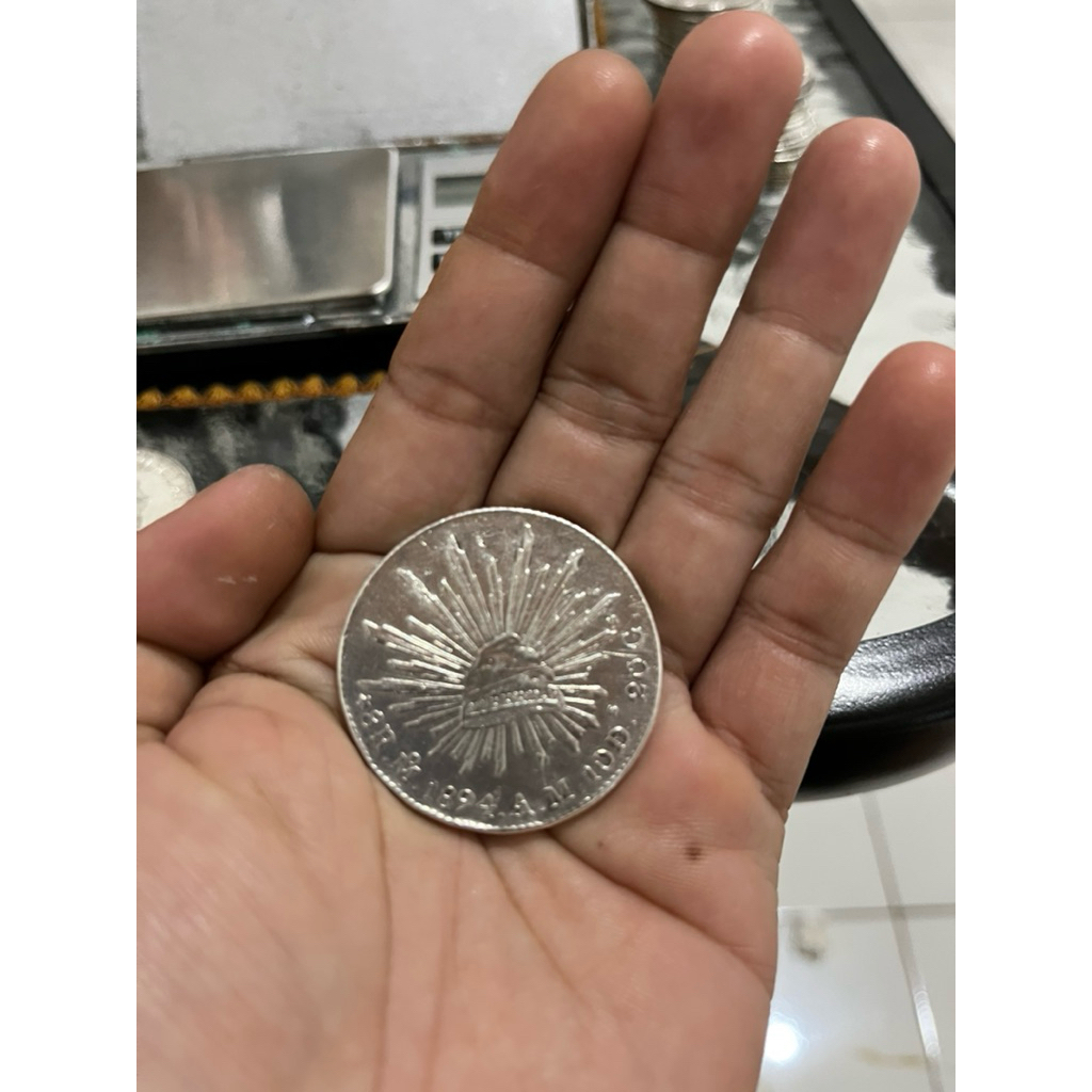 koin perak asli 100% original