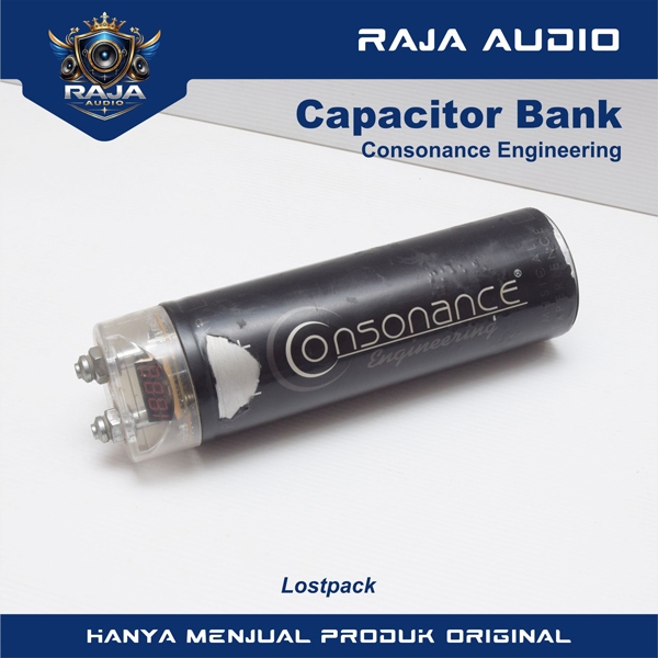 Capacitor Bank Consonance Engineering 1.5 Farad - Upgrade Sound System Mobil