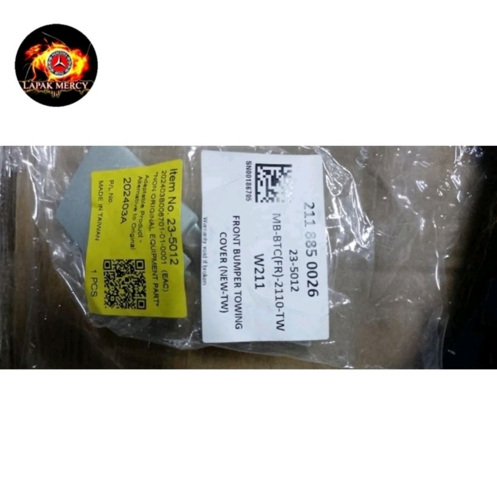 Cover Towing Mercedes-Benz W211