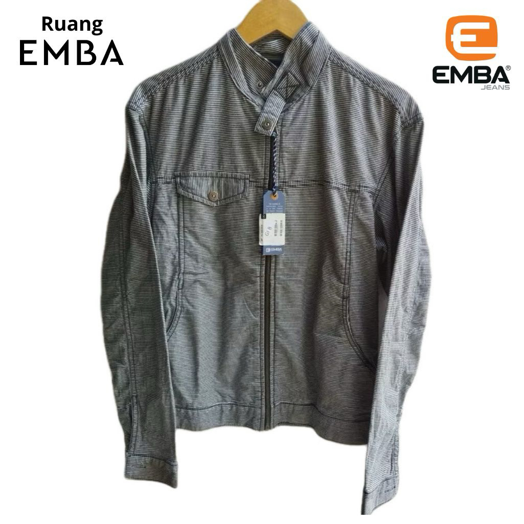 EMBA - Jaket Pria EMBA material Katun Tebal