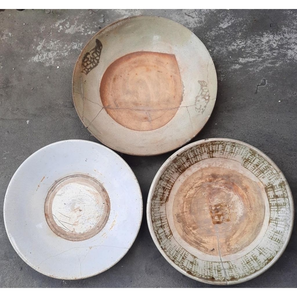 #piring #keramik hiasan dinding #antik lawas #kuno jadul #vintage lama