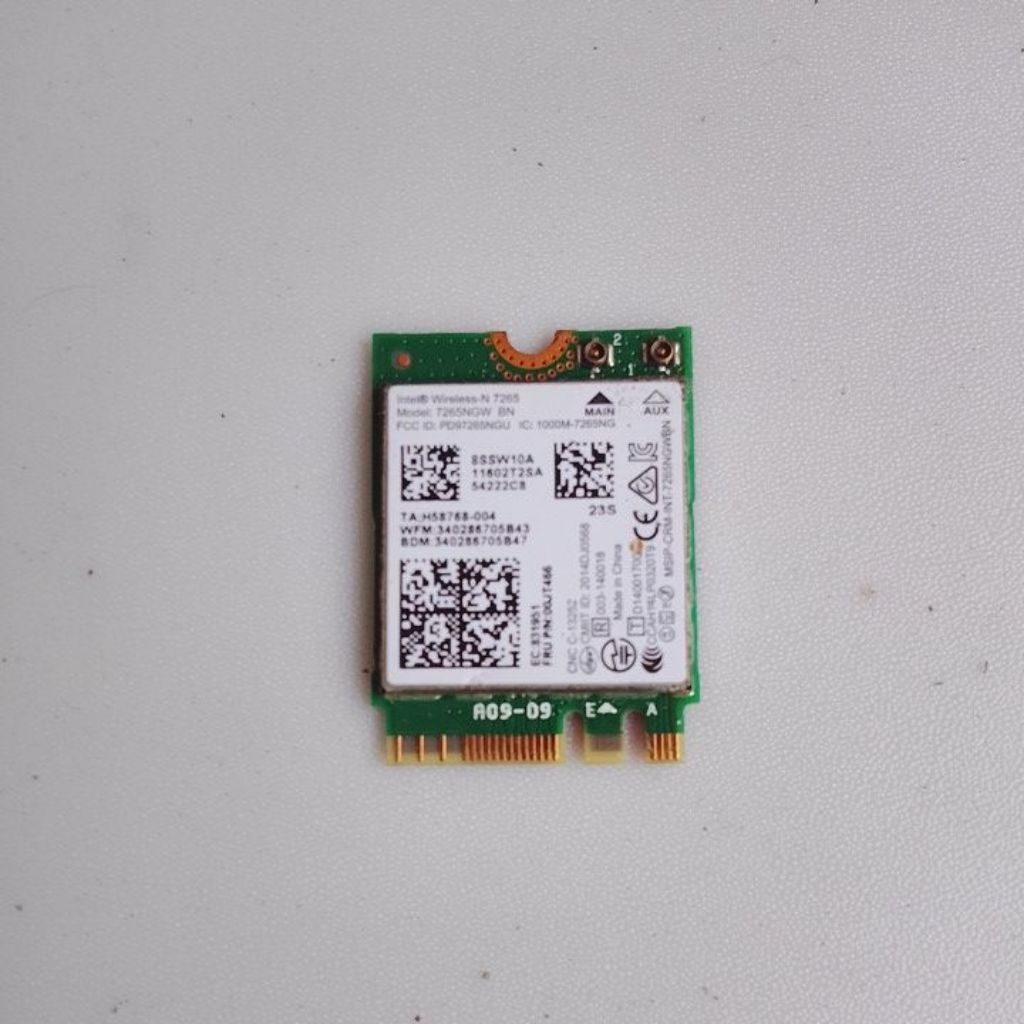 WiFi Card Laptop Lenovo Thinkpad Yoga 12