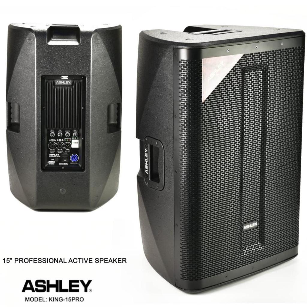 speaker aktif ashley king 15 pro original 15 inch king 15pro bluetooth | MELODY CLASSIC