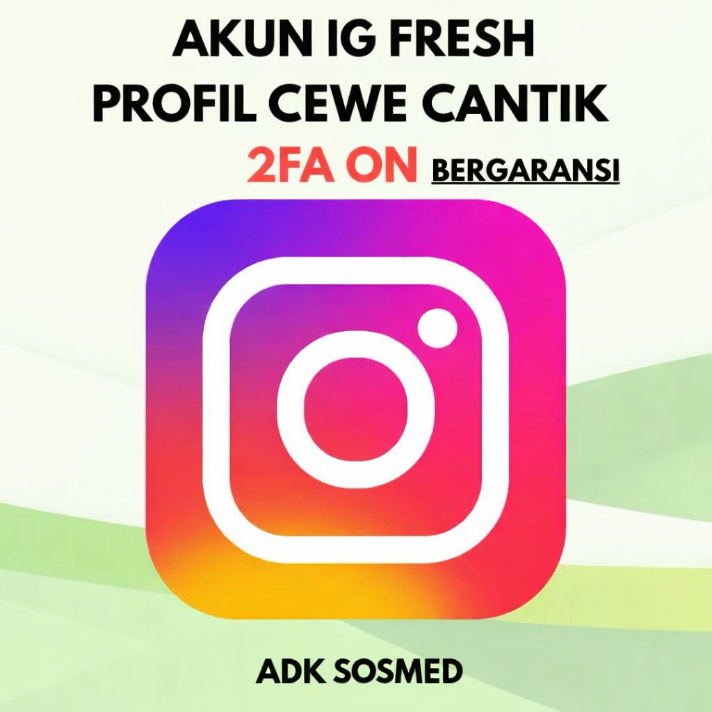 AKUN IG FRESH FULL GARANSI IG MURAH IG POLOS IG BARU AKUN INSTAGRAM FRESH AKUN INSTAGRAM BARU AKUN I