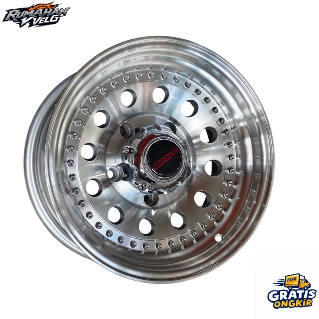 Velg CILVER Ring15x8 Lobang.5 Pcd.139,7 Et.0