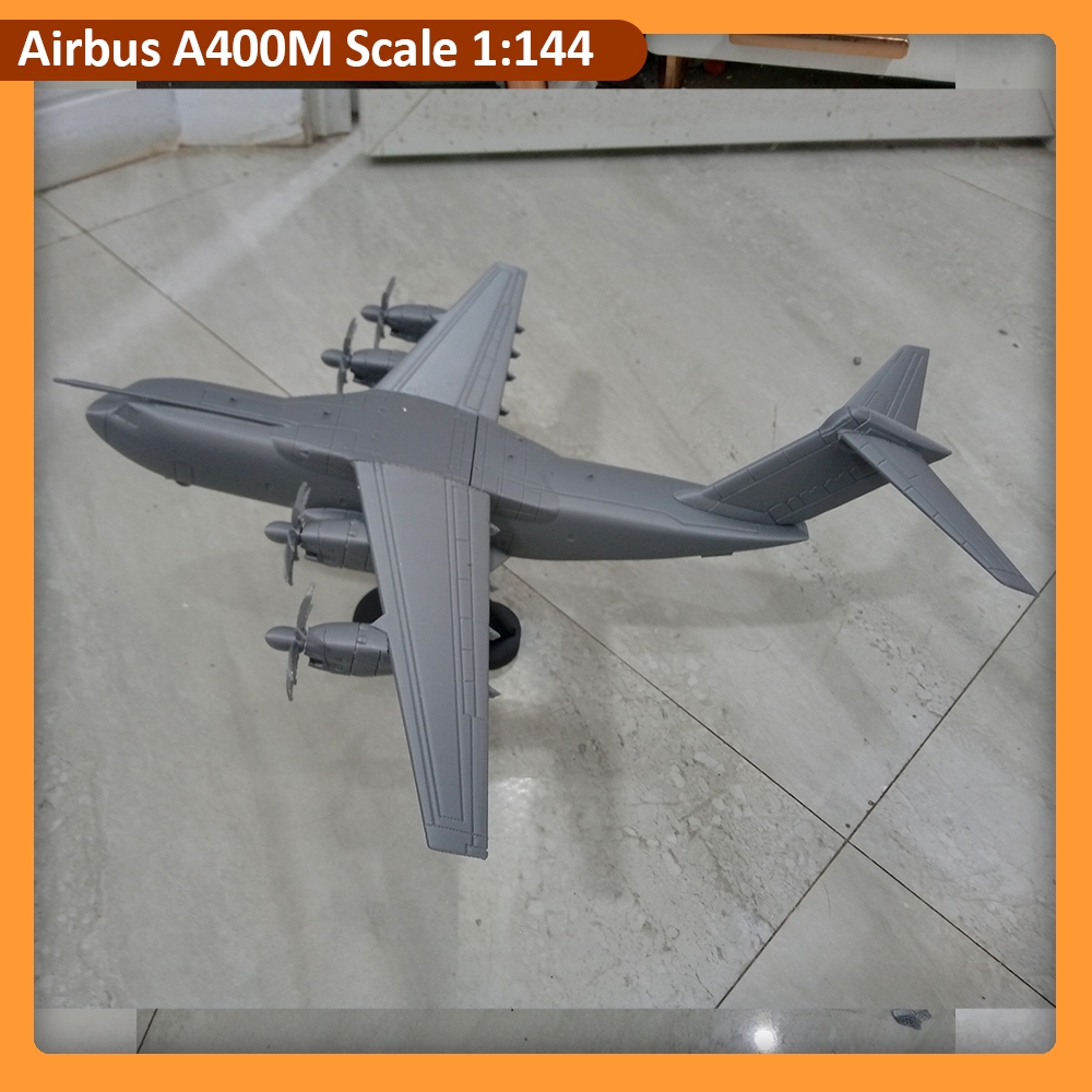 Miniatur Pesawat Airbus A400M Atlas 3D Print PLA Scale 1-144