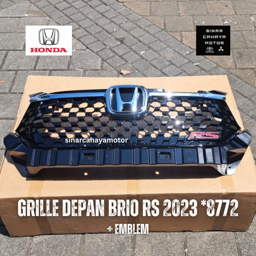 GRILLE GRILL RAM RAMBANG DEPAN HONDA BRIO RS 2023 *8772