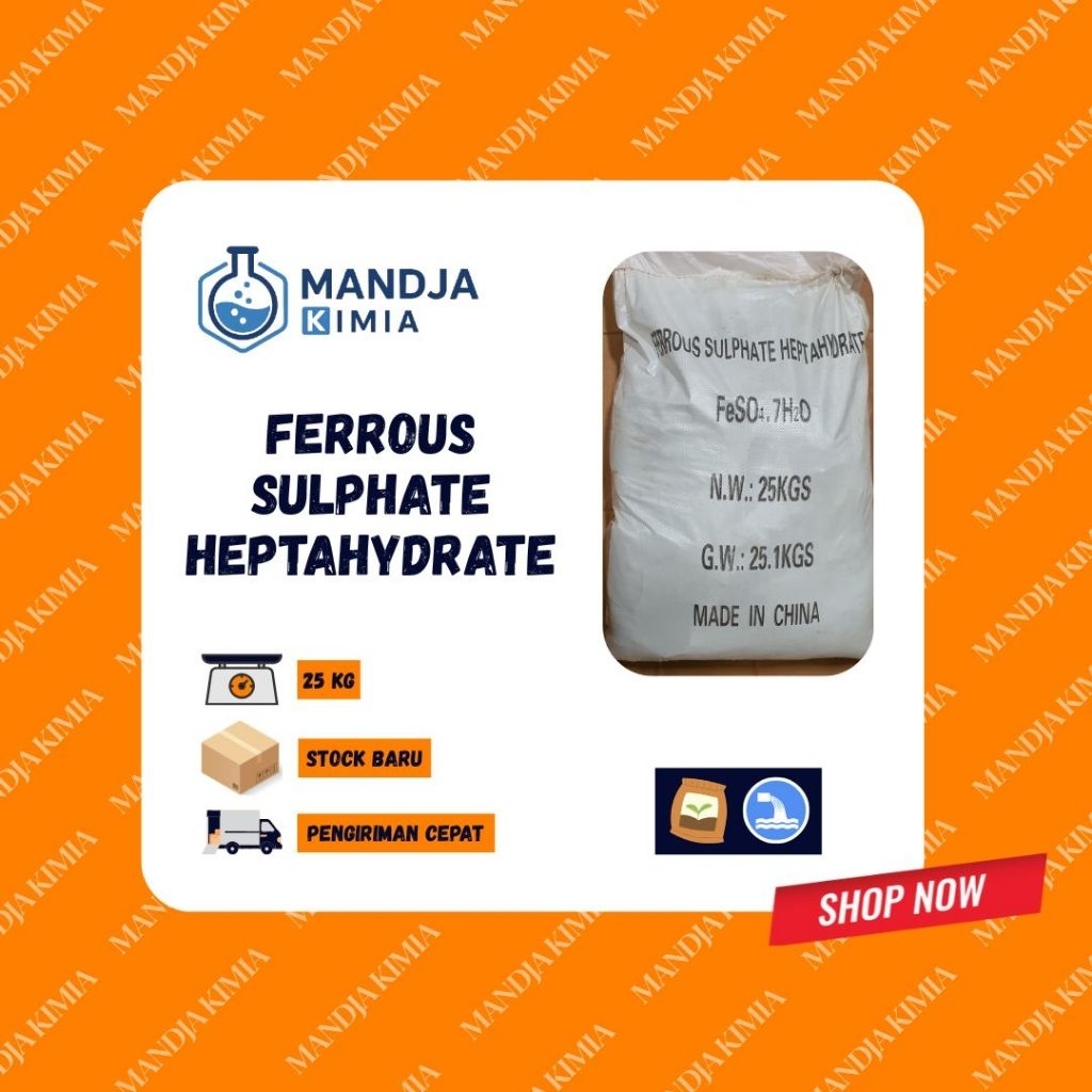 Ferro Sulfat China Kemasan 25 kg