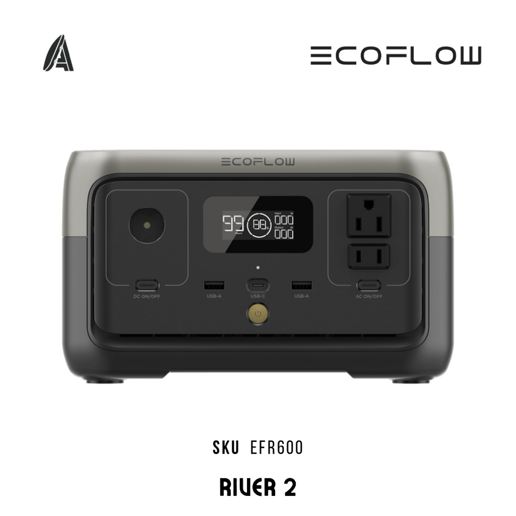 EcoFlow RIVER 2 Portable Power Station - EFR600