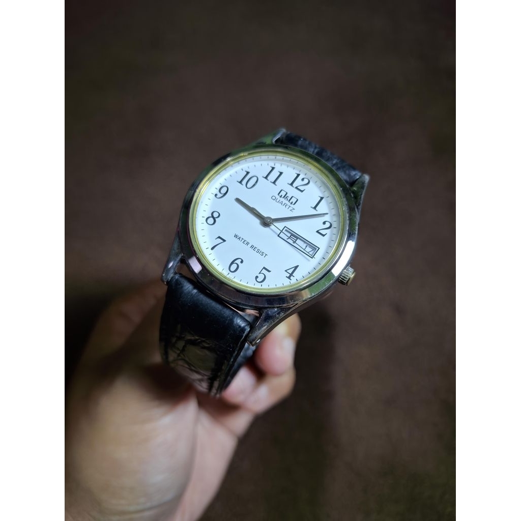 Jam Tangan Q&Q Quartz Vintage || Jam Tangan Vintage || Jam Tangan Japan Vintage