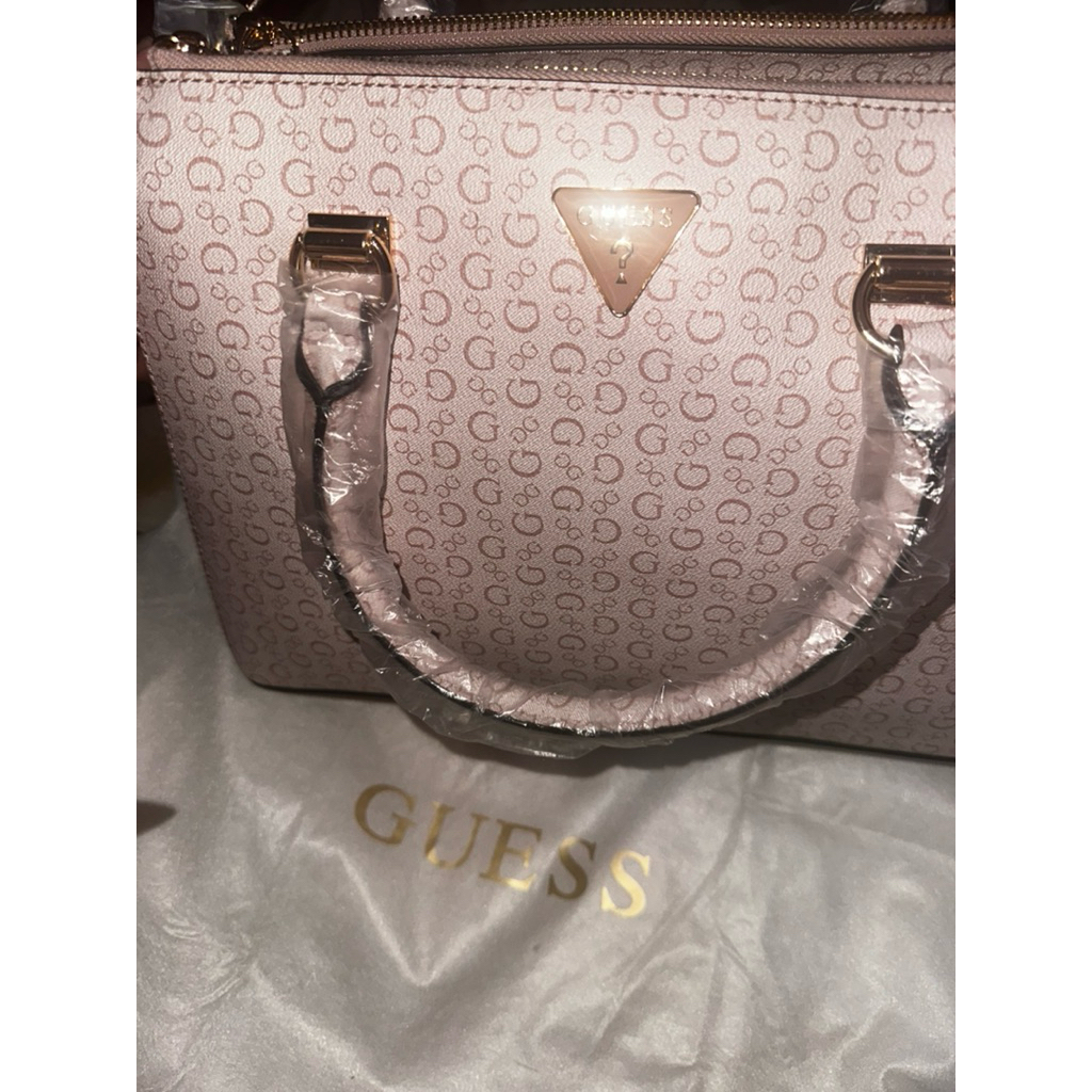 TAS GUESS PINK BARU