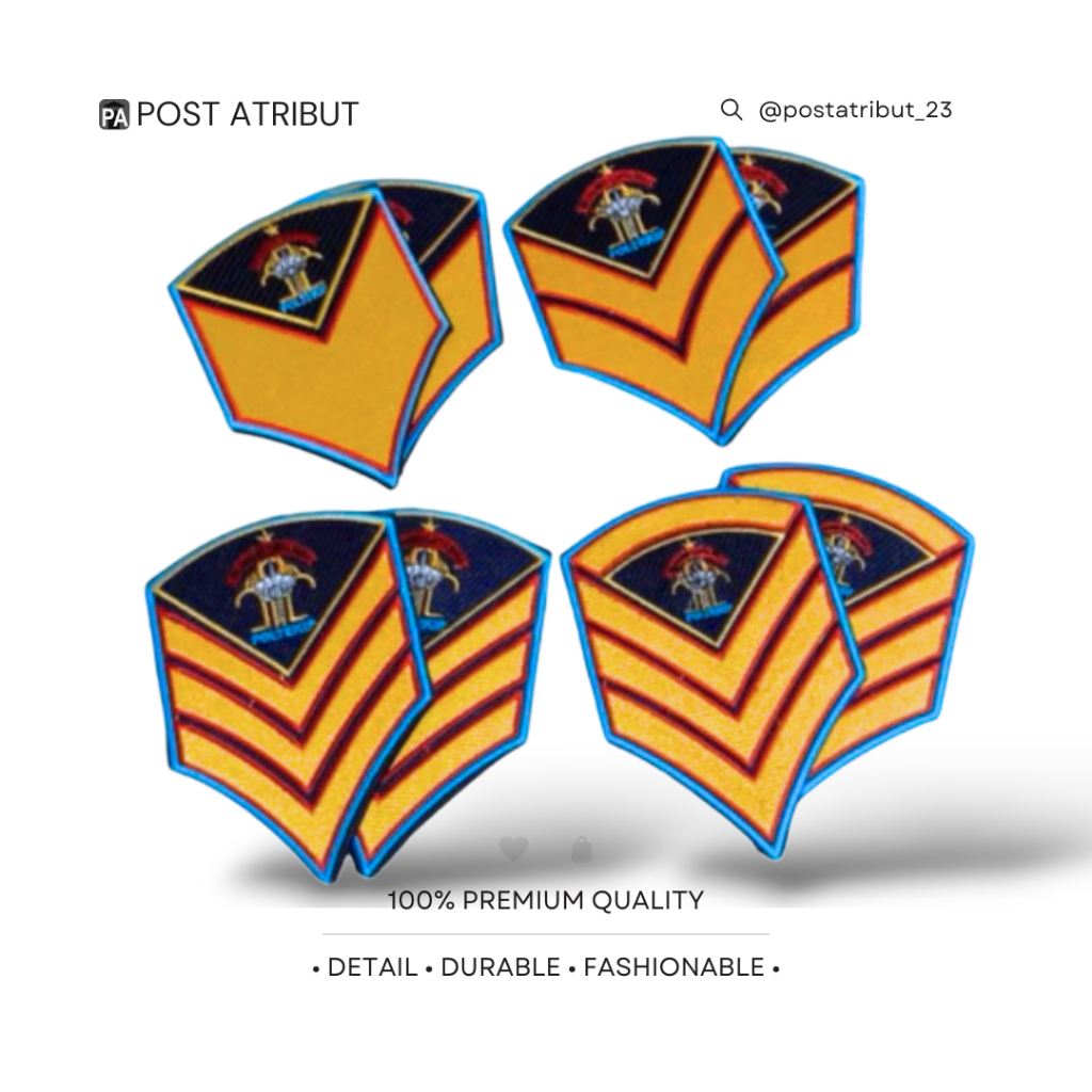 Chevron POLTEKIP PDH / Chevron Taruna POLTEKIP / Atribut Taruna Poltekip/ Taruna POLTEKIP
