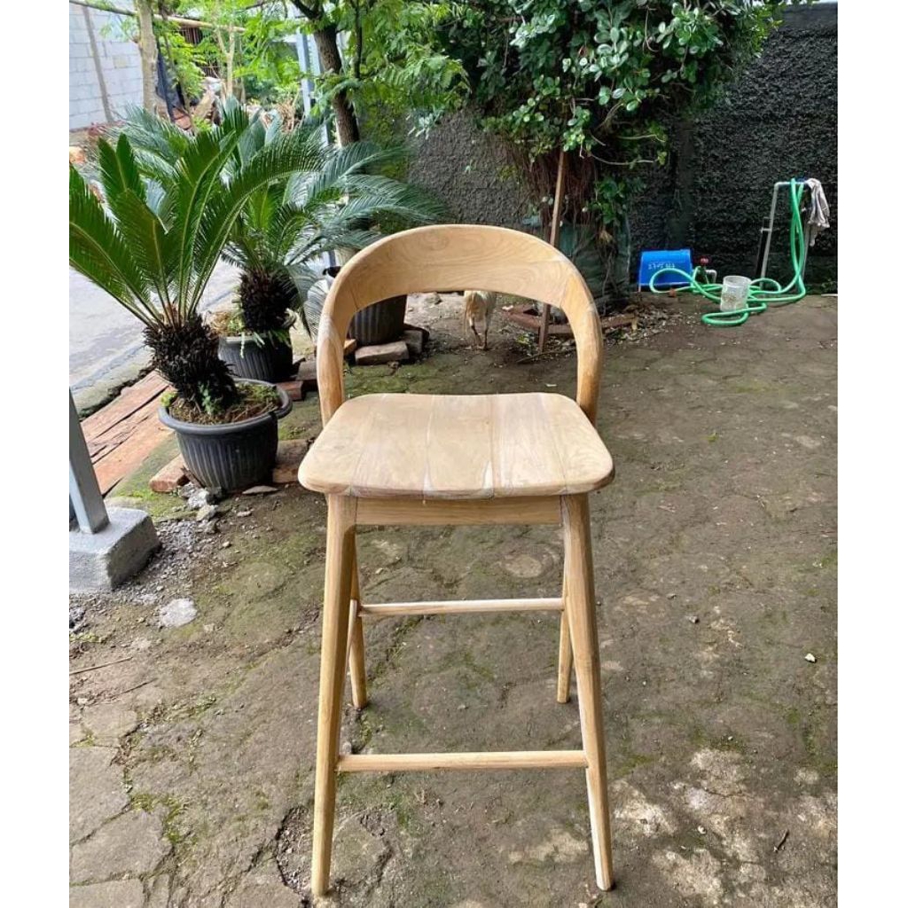 KURSI BAR MINIMALIS KURSI BAR CAFE KURSI CAFE BAR KURSI BAR MINIMALIS KURSI BAR KAYU JATI