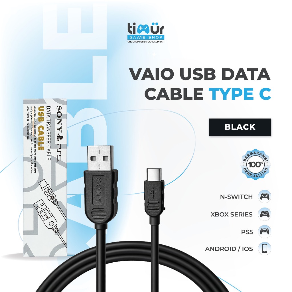 Kabel USB Charge Charger Stik Stick Xbox One S PS5 VAIO SONY + DUS