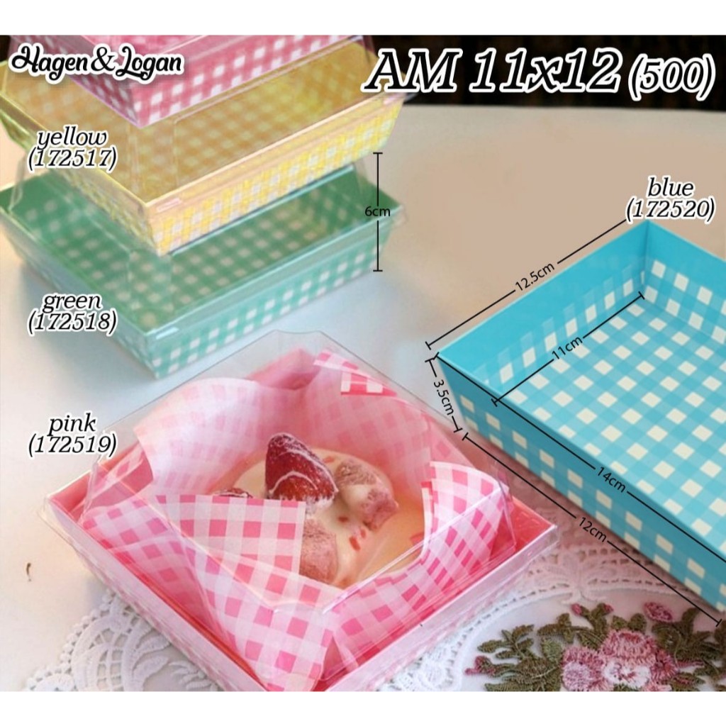 BOX DESSERT / KOTAK DESSERT / KOTAK KUE