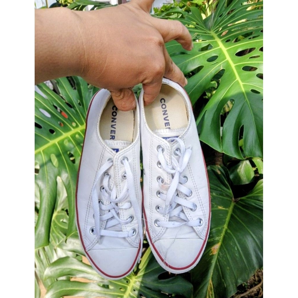 Sepatu Converse CT White Kulit Second Original