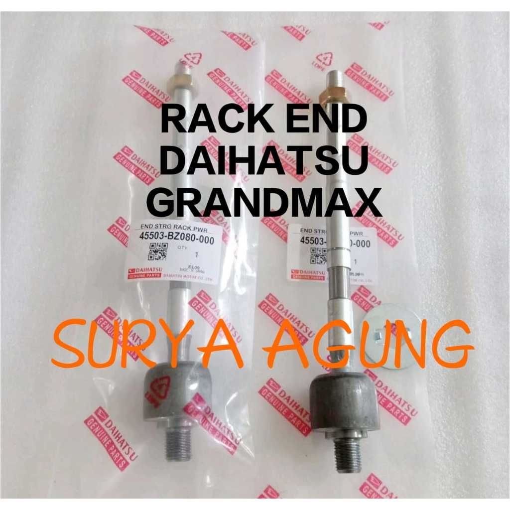 RACK END/ LONG TIE ROD DAIHATSU GRANDMAX / LITE ACE ASLI IMPORT BERGARANSI HARGA SATUAN