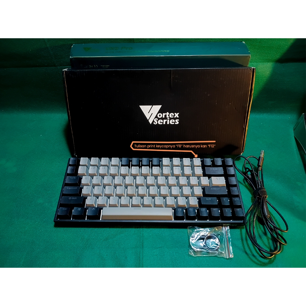 Vortex Series VX8 Pro Second Gaming Mechanical Keyboard [BACA DESKRIPSI[