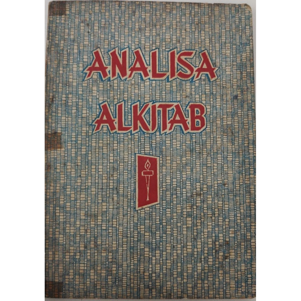 BUKU ANALISA ALKITAB BEKAS ORIGINAL