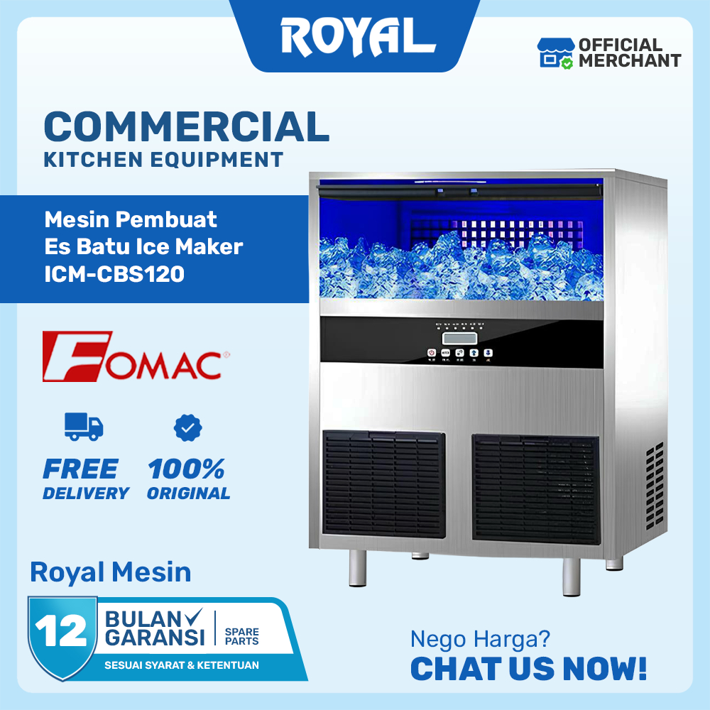 Fomac ICM-CBS150 Mesin Pembuat Es