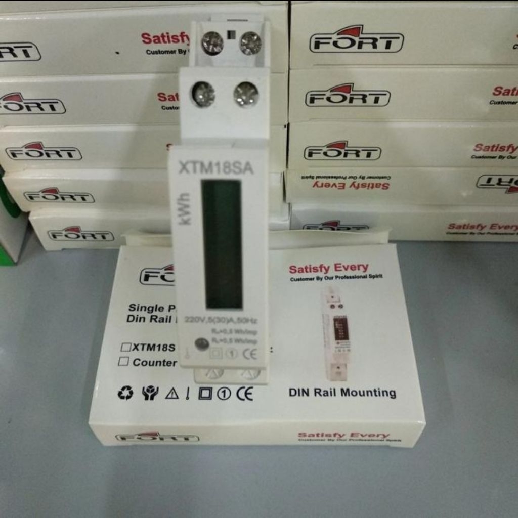 KwH Meter 1 Phase XTM18SA digital