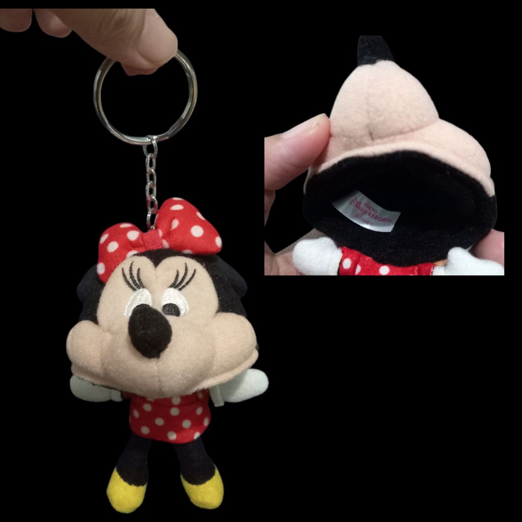 Ganci boneka topi minnie mouse tokyo disney resort