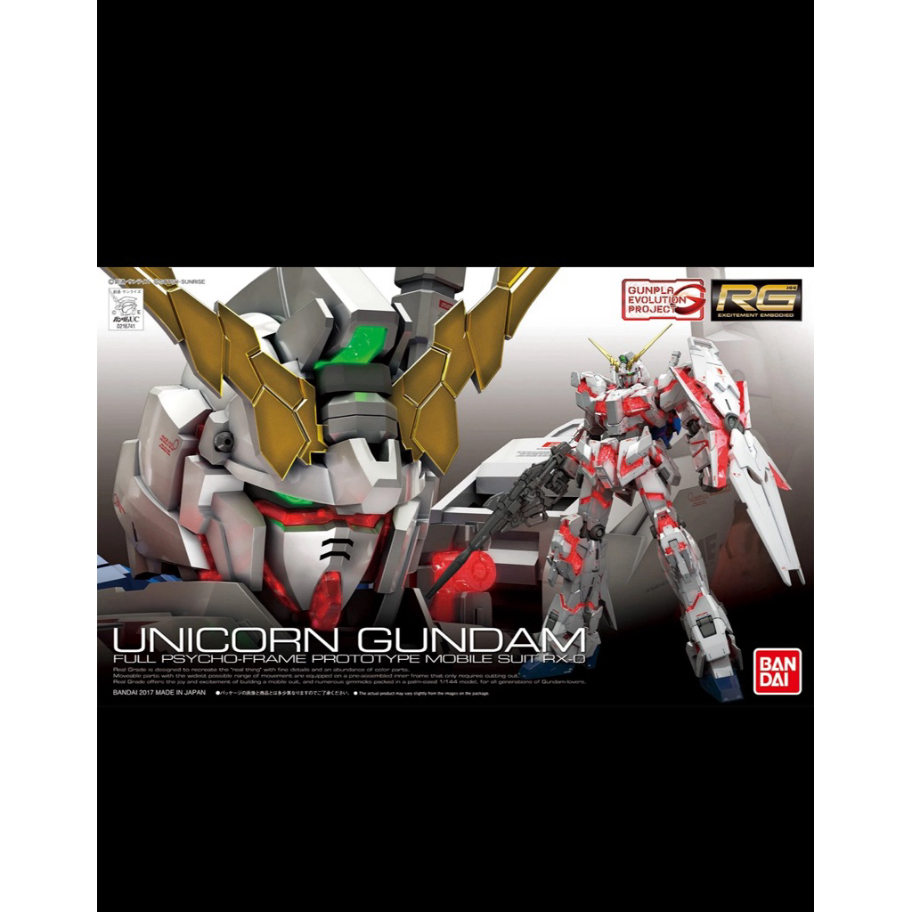 RG Unicorn Gundam Bandai Original NEW