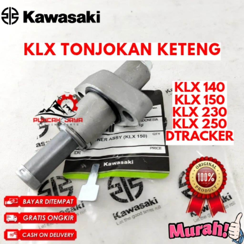 TONJOKAN KETENG ORIGINAL KAWASAKI KODE KLX TONJOKAN KETENG KLX 140, TONJOKAN KETENG KLX 150, TONJOKA