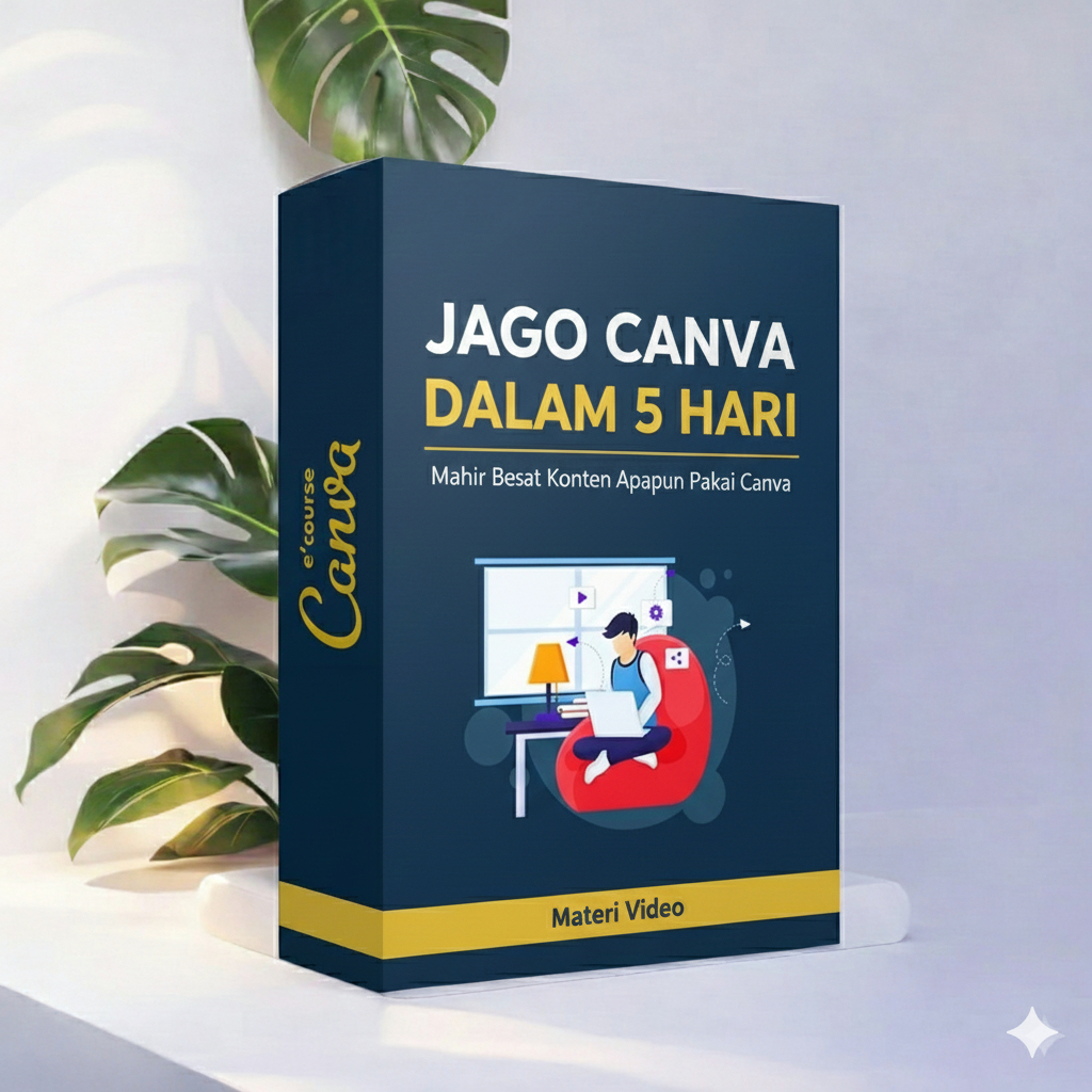 JAGO CANVA DALAM 5 HARI - Mahir Buat Konten Apapun Pakai Canva