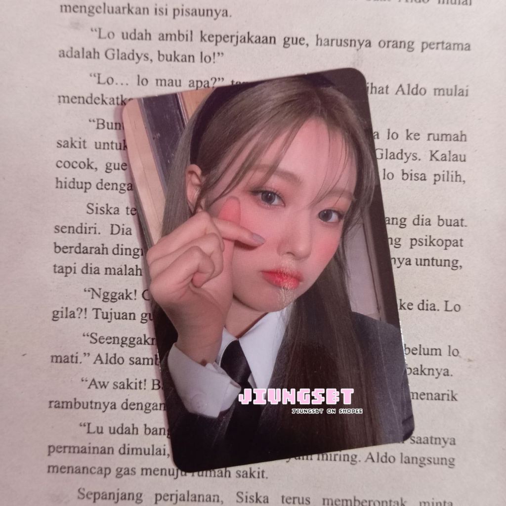 [OFFICIAL] Photocard Pc Hyewon Dasi OR Hyedas