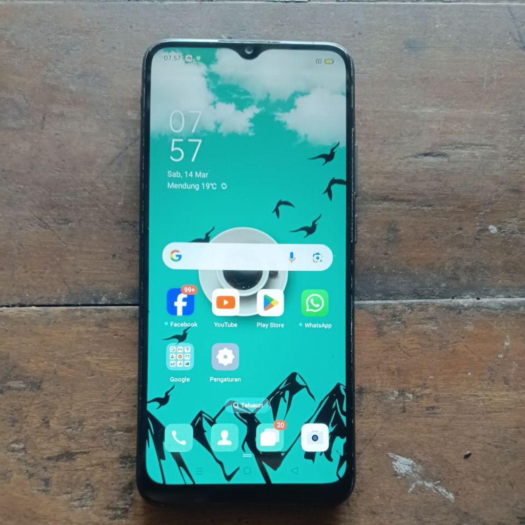 HP OPPO A15S CPH2179 RAM 4/64 GB SECOND NORMAL (KET. BACA DISKRIPSI)