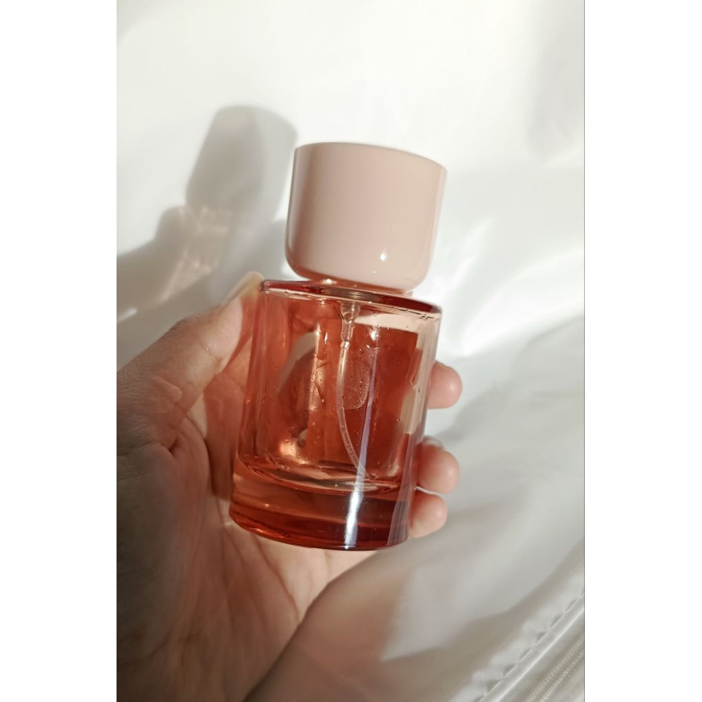 Botol Kosong Parfum - Tutup Unik Pink Salem - 50 ml