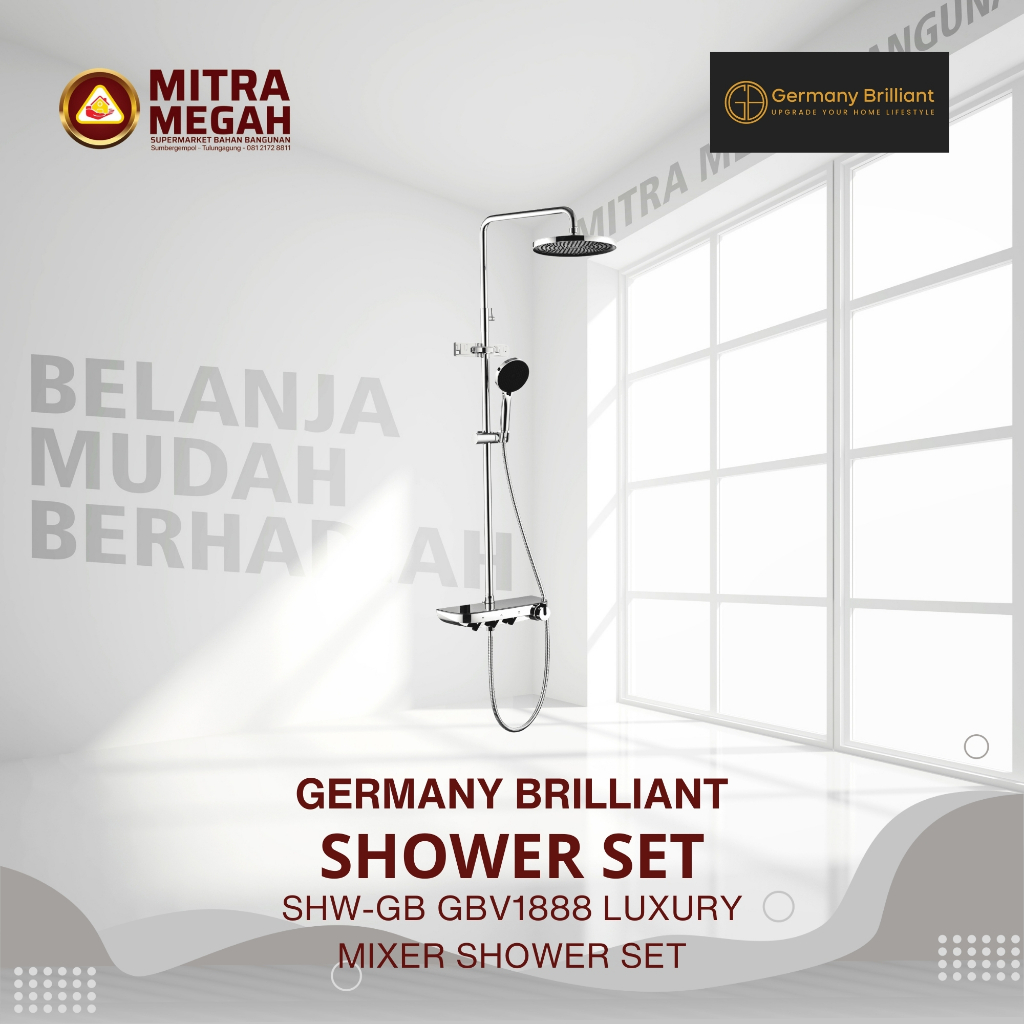 SHW-GB GBV1888 LUXURY MIXER SHOWER SET