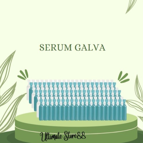 SERUM GALVA 10 PASANG FACIAL GEL EXP 02/2027 GALVA CURAH PUTIH BIRU
