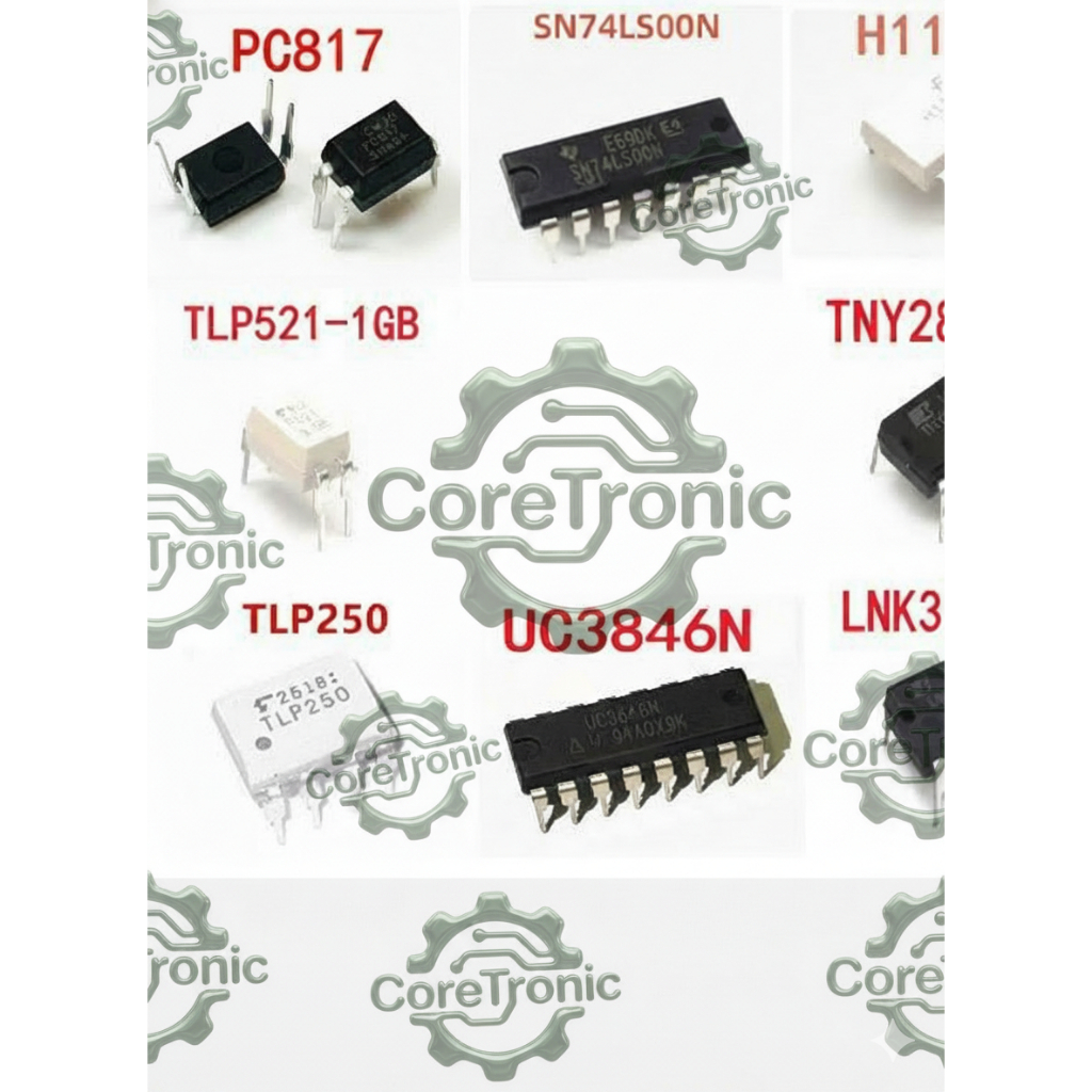 IC Power Supply & Optocoupler  DIP Original (8774)
